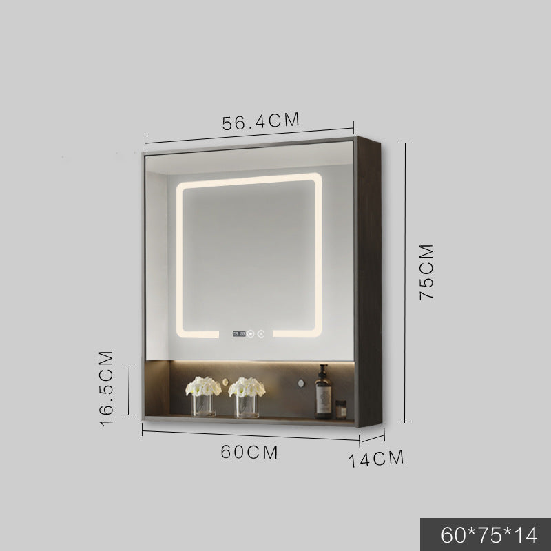 Smart Cabinet With Led Lights Anti-fog Hanging Wall Type