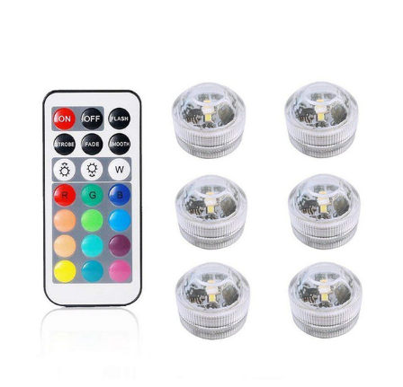 Remote control diving light 3CM diamond twist full LED light