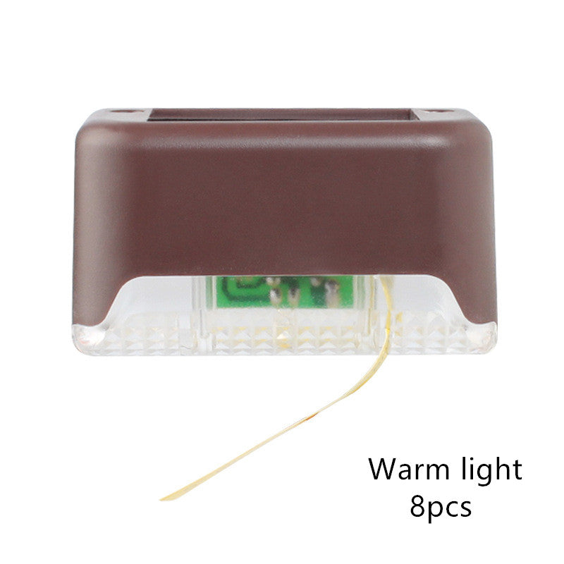 Solar Light 1Led Wall Light Outdoor Garden Wall Light Fence Light