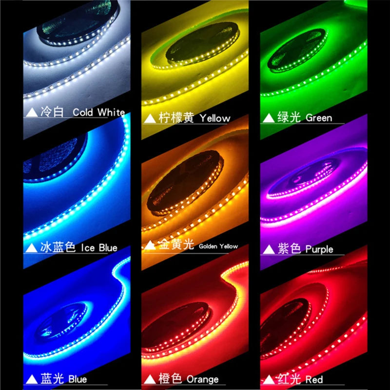 6/8mm 5M/Rolls DIY Separate Silicone Neon Strip Led Tape