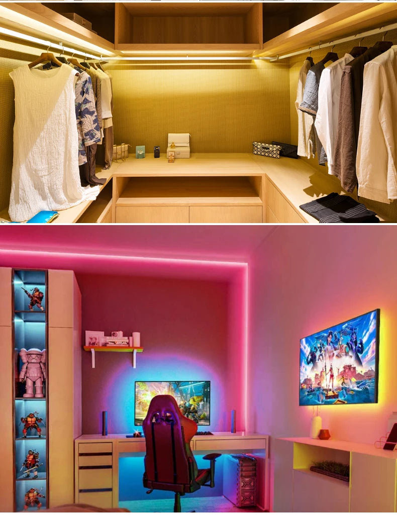 DC12V Neon Light LED Strip with RF Remote Control SMD 2835