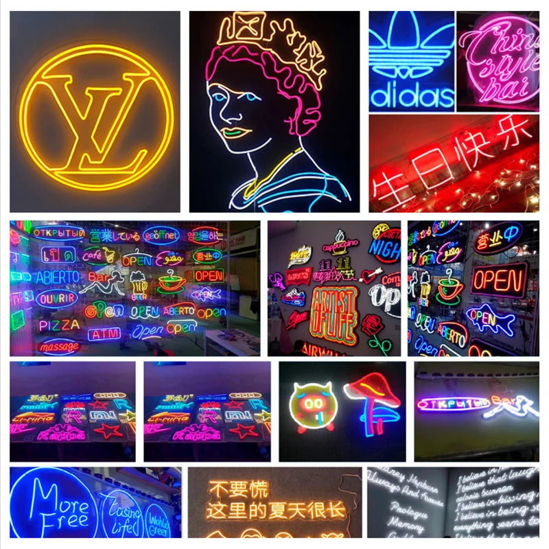6/8mm 5M/Rolls DIY Separate Silicone Neon Strip Led Tape