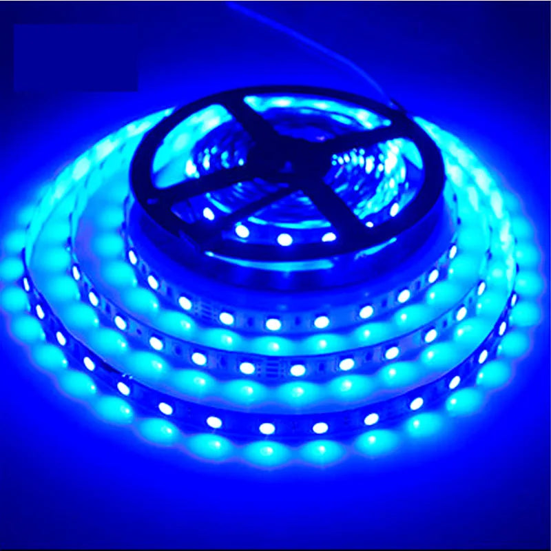 12V LED Strip Lights Waterproof Flexible Pink Blue 1m 2m 3m 4m 5m