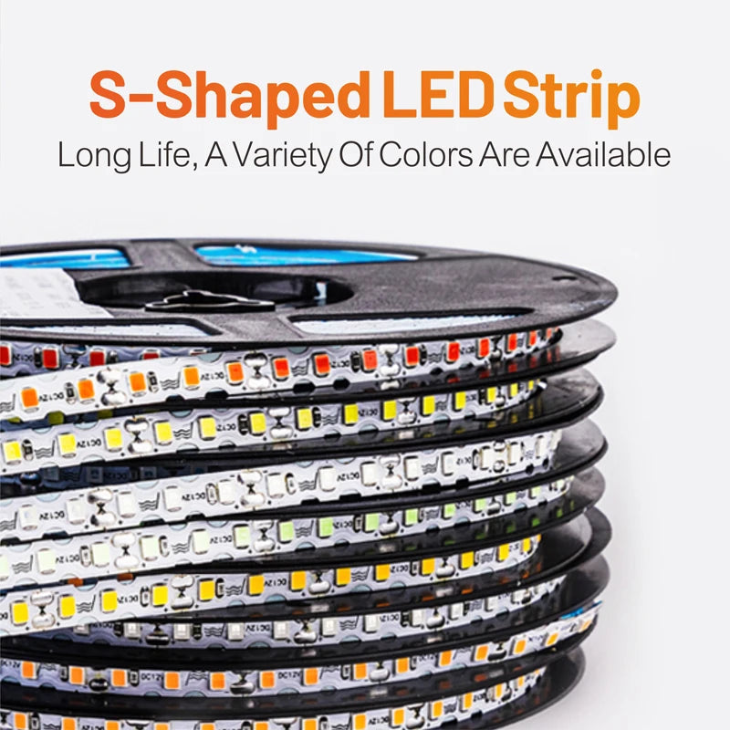 6/8mm 5M/Rolls DIY Separate Silicone Neon Strip Led Tape