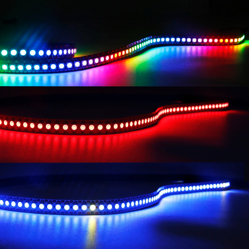 DC5V WS2812B Led Strip light 30/60/74/96/144leds/m Individually
