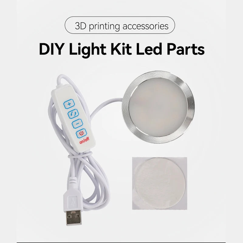 For Bambu Lab Led Lamp Kit Adjustable Light Kit Led Light Parts