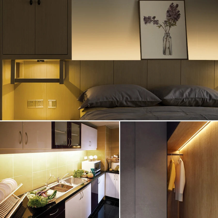 USB LED Light Strip Hand Sweep Waving ON OFF Sensor