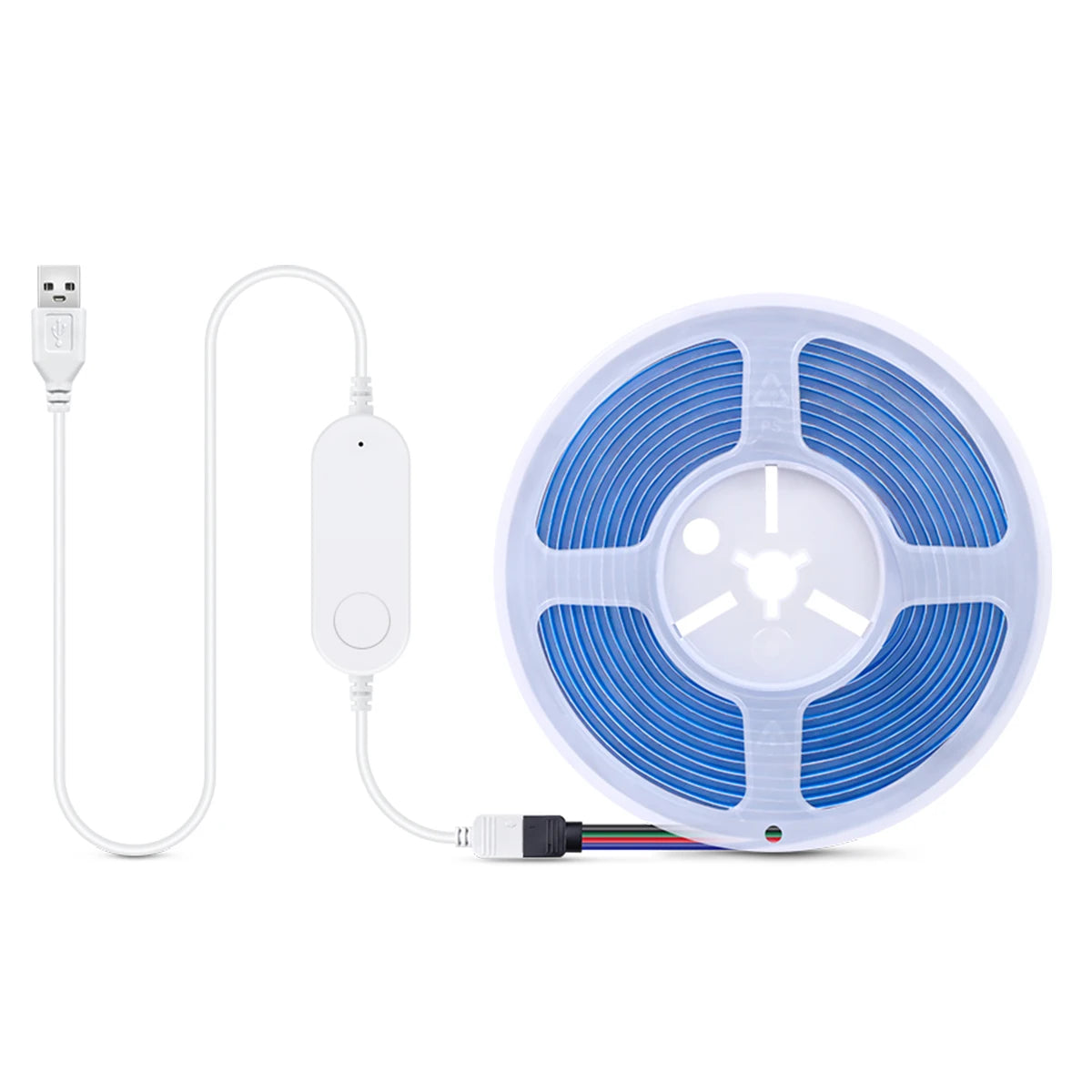 WIFI Alexa Control RGB COB LED Strip DC 5V USB Tuya APP