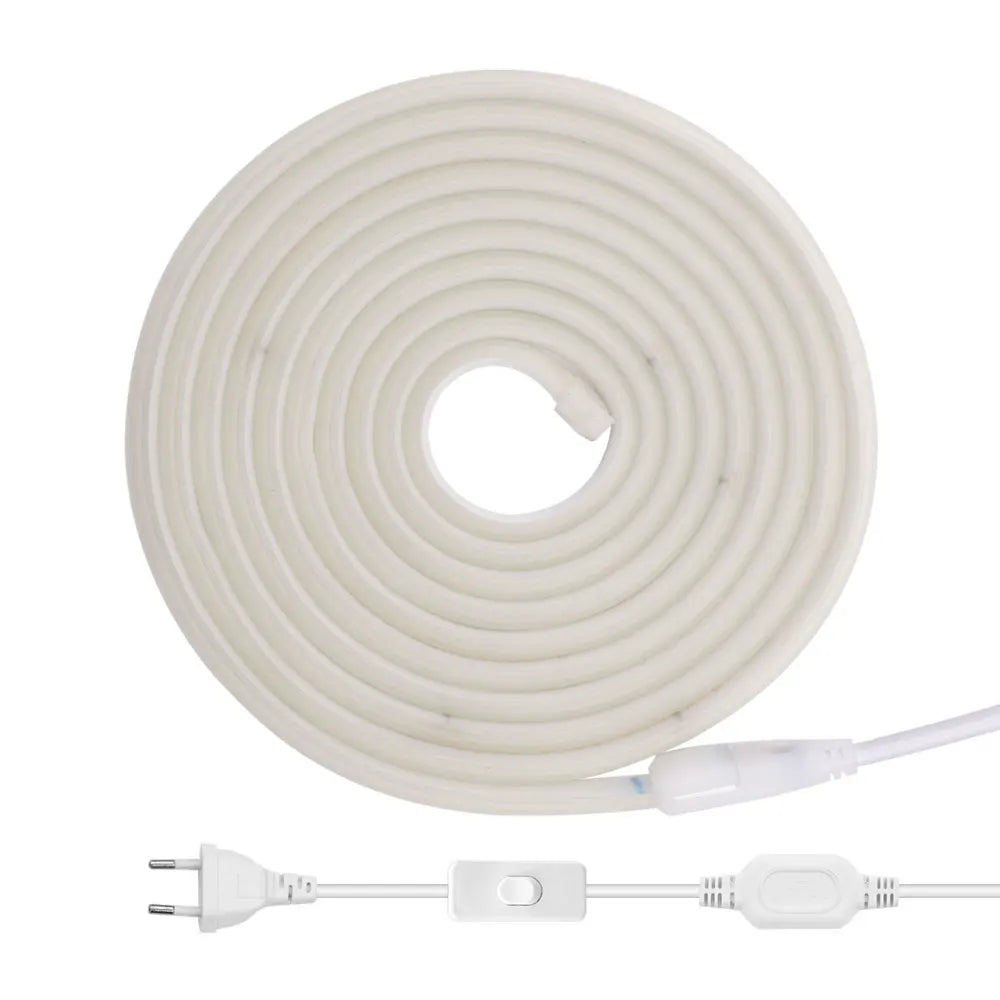 1/35M High Bright COB LED Strip Light 220V 288Leds Neon Strip