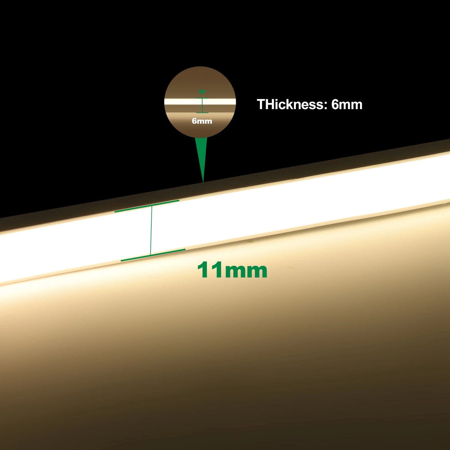 COB LED Strip Light Outdoor IP67 Waterproof Flexible LED Light
