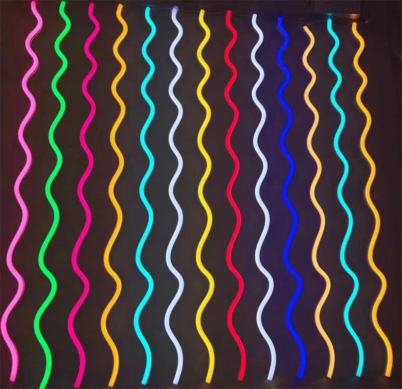 Battery Powered Led Strip Flexible Neon LED Strip Lights