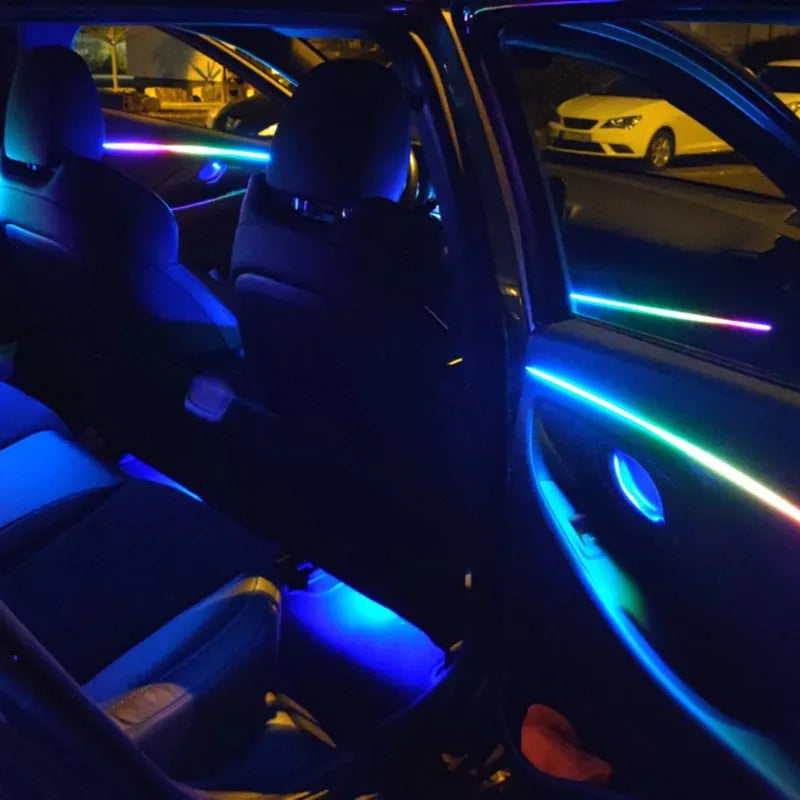 Universal Symphony Car LED Ambient Light 64 RGB Color Car Interior