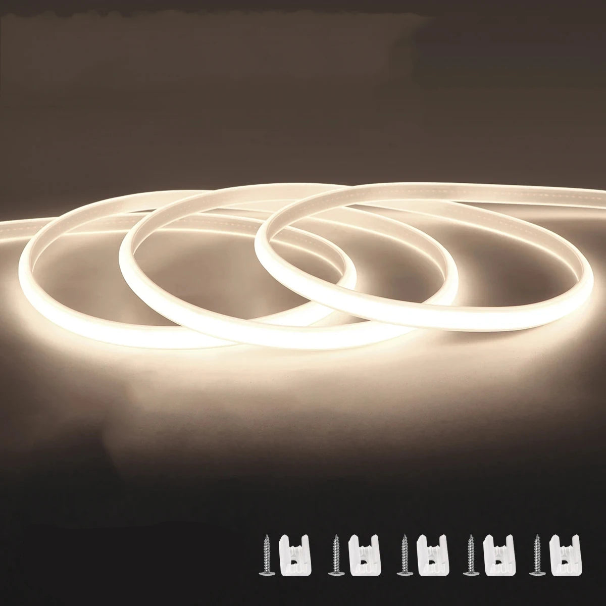 110V 220V Cob LED Strip Light Super Bright waterproof