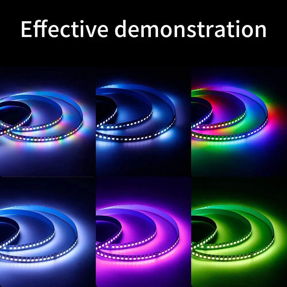 WS2812B DC5V Individually Addressable 5050 RGB Led Strip
