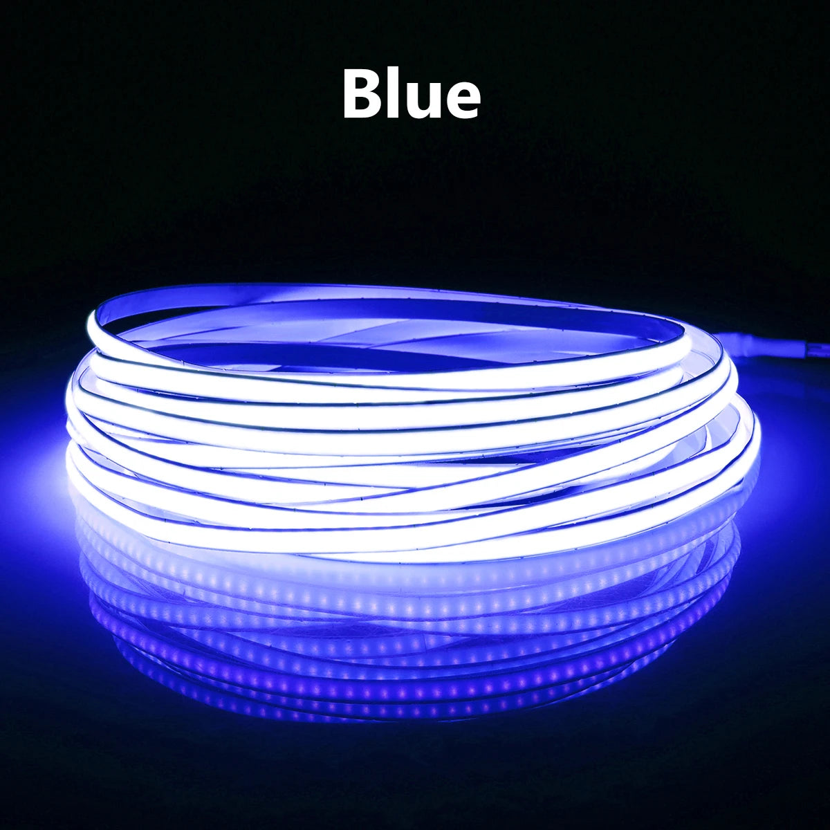 Ultra Bright FCOB COB LED Strip Lights 12V Flexible 5MM PCB