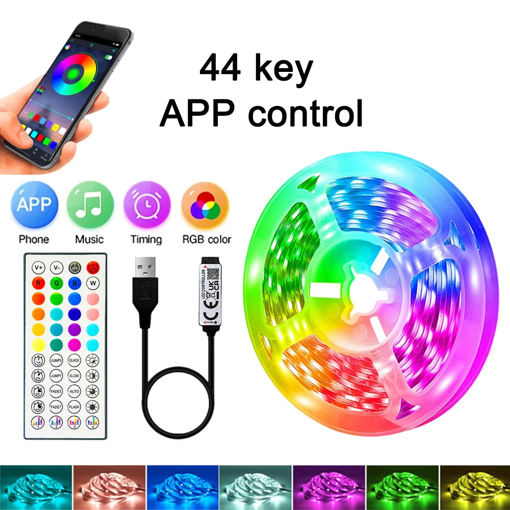 40M/131Ft LED Strip Lights APP Control Color Changing RGB Led Light