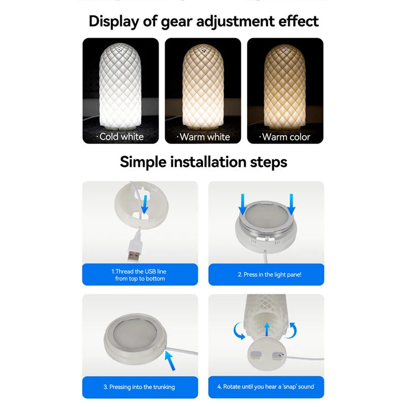 For Bambu Lab Led Lamp Kit Adjustable Light Kit Led Light Parts