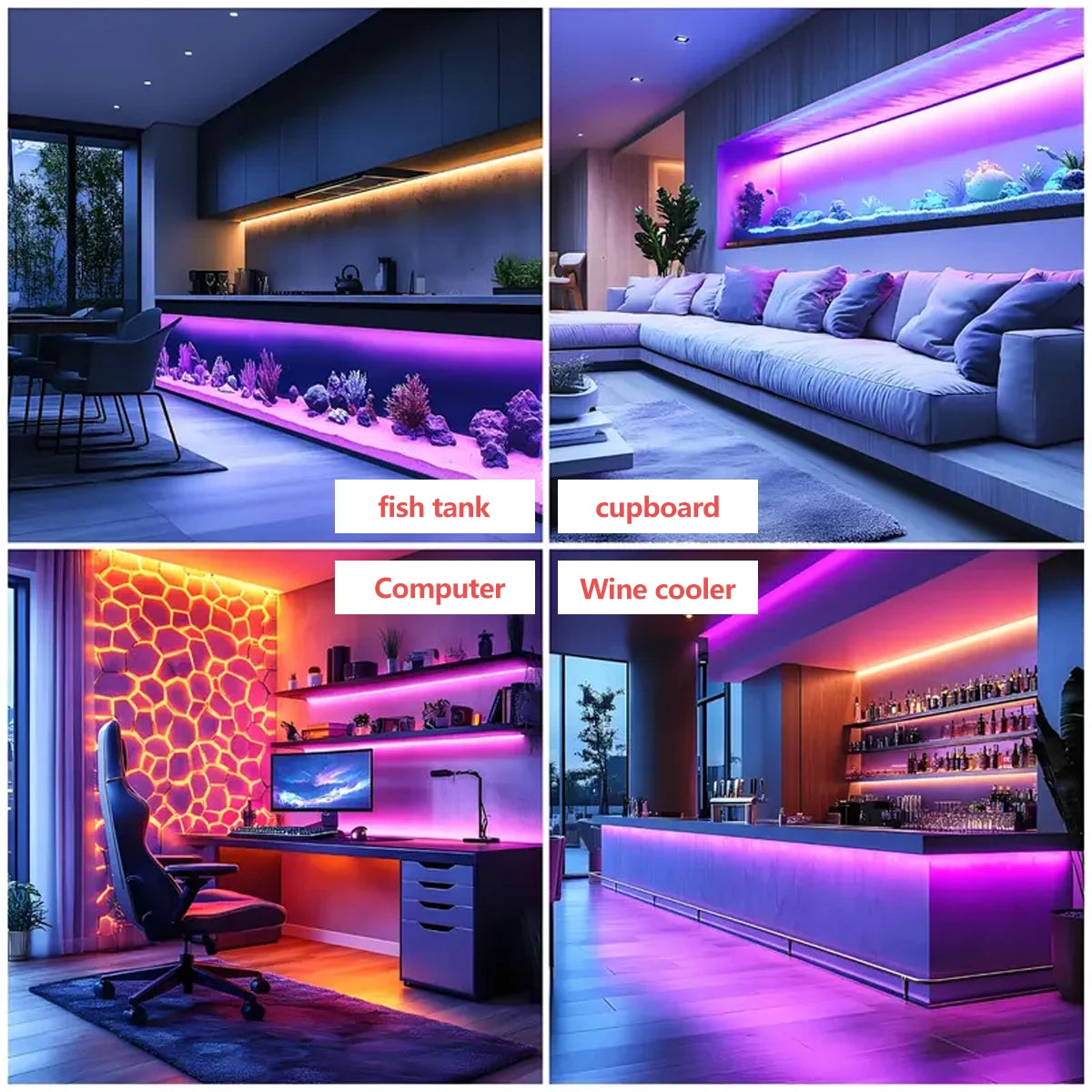 5V RGB neon light with bluetooth remote control and APP