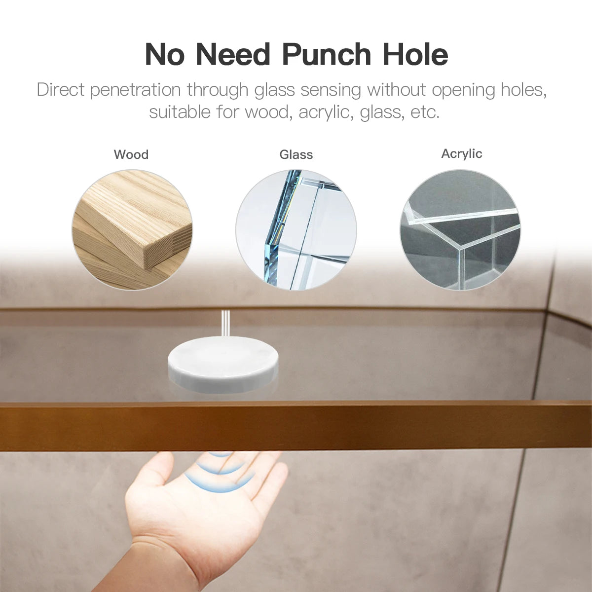 Hand Scan Sensor and Touch Dimmer Switch LED Strip Neon Lamp
