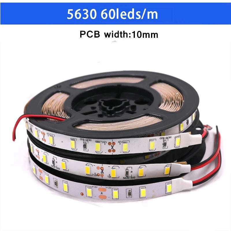 DC12V LED Strip 5050 5054 2835 240LEDs/m High Bright