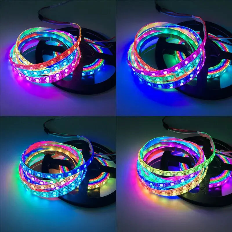 65.5ft/20m TUYA WS2811 TUYA DreamColor LED Strip Lights RGBIC