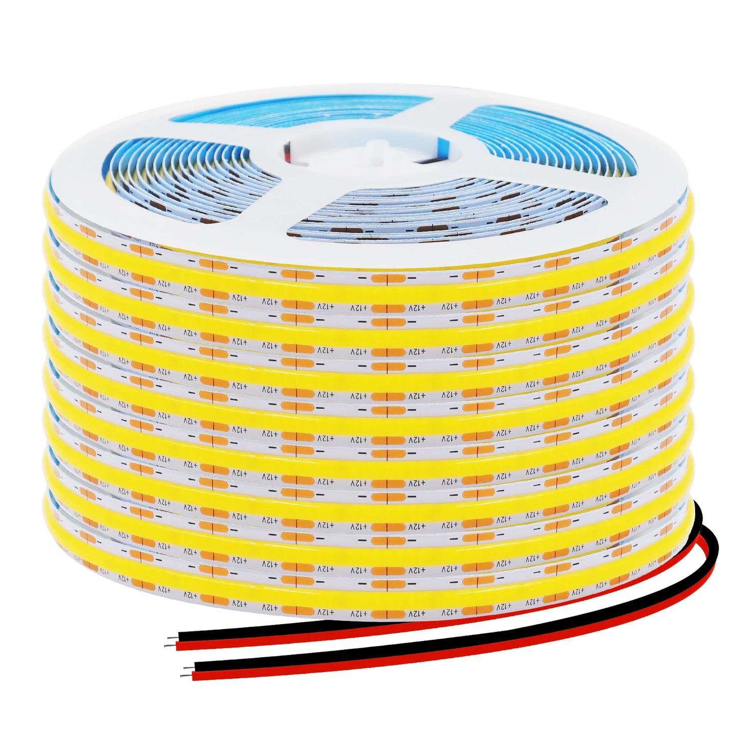 DC12 24V COB LED Strip Light 528Leds/m Flexible Tape