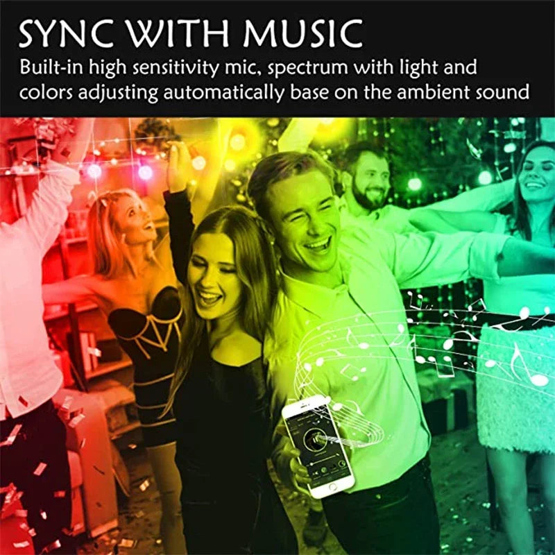 LED Strip RGB WS2812b Bluetooth App Remote Control Chasing