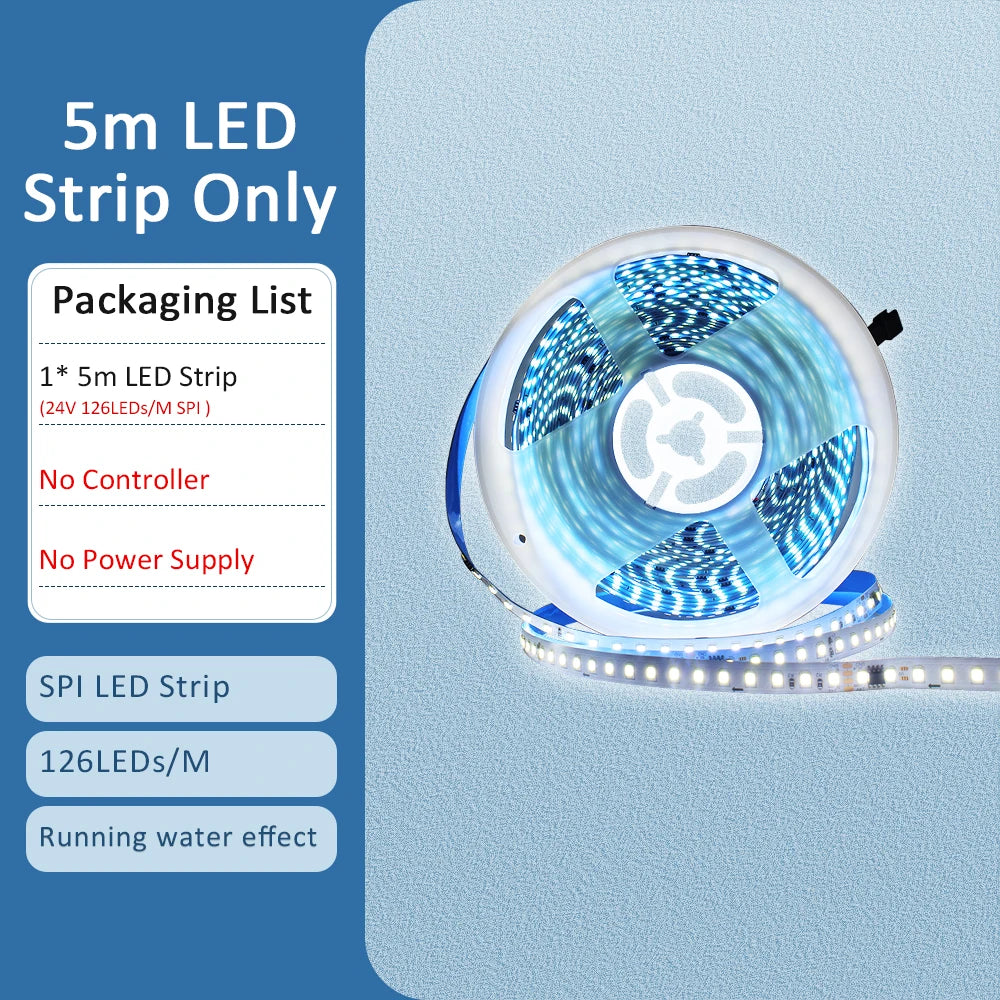 Sequential Led Strip 24v 10M 15M 20M 2835 WS2811 Horse Running