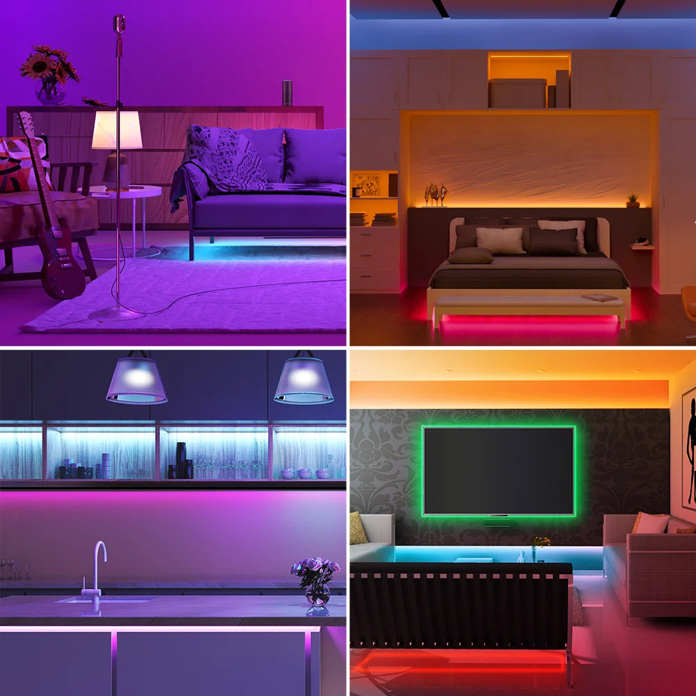 5V USB RGB COB Strip 576Leds/M Color Changing LED Strip Lights