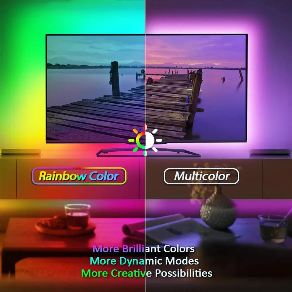 LED Strip Light Strip 5V USB RGB 5050 Light Strip Bluetooth APP