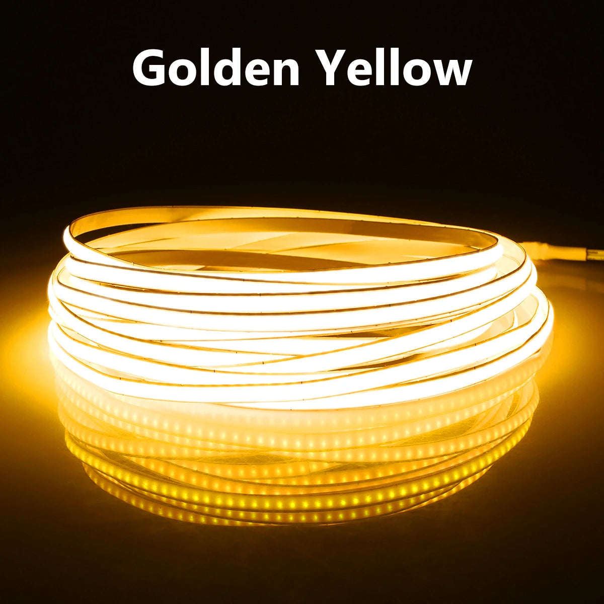 Ultra Bright FCOB COB LED Strip Lights 12V Flexible 5MM PCB
