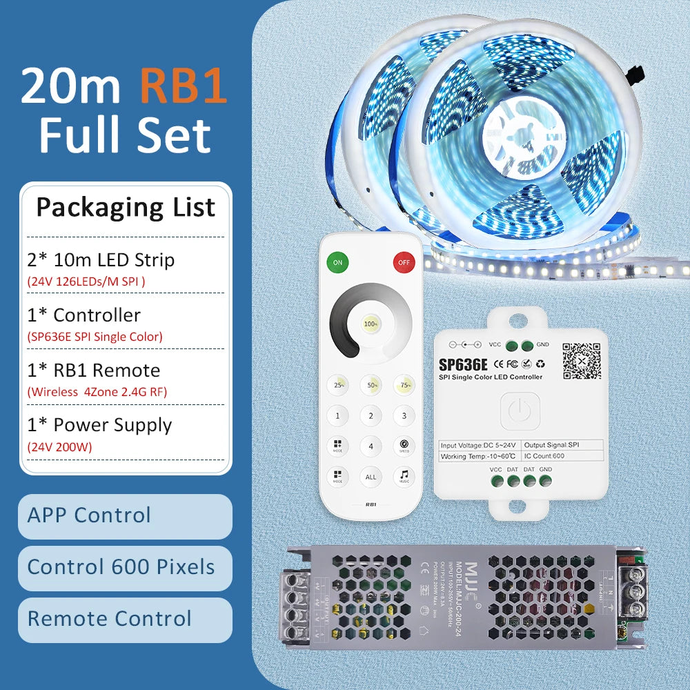 Sequential Led Strip 24v 10M 15M 20M 2835 WS2811 Horse Running