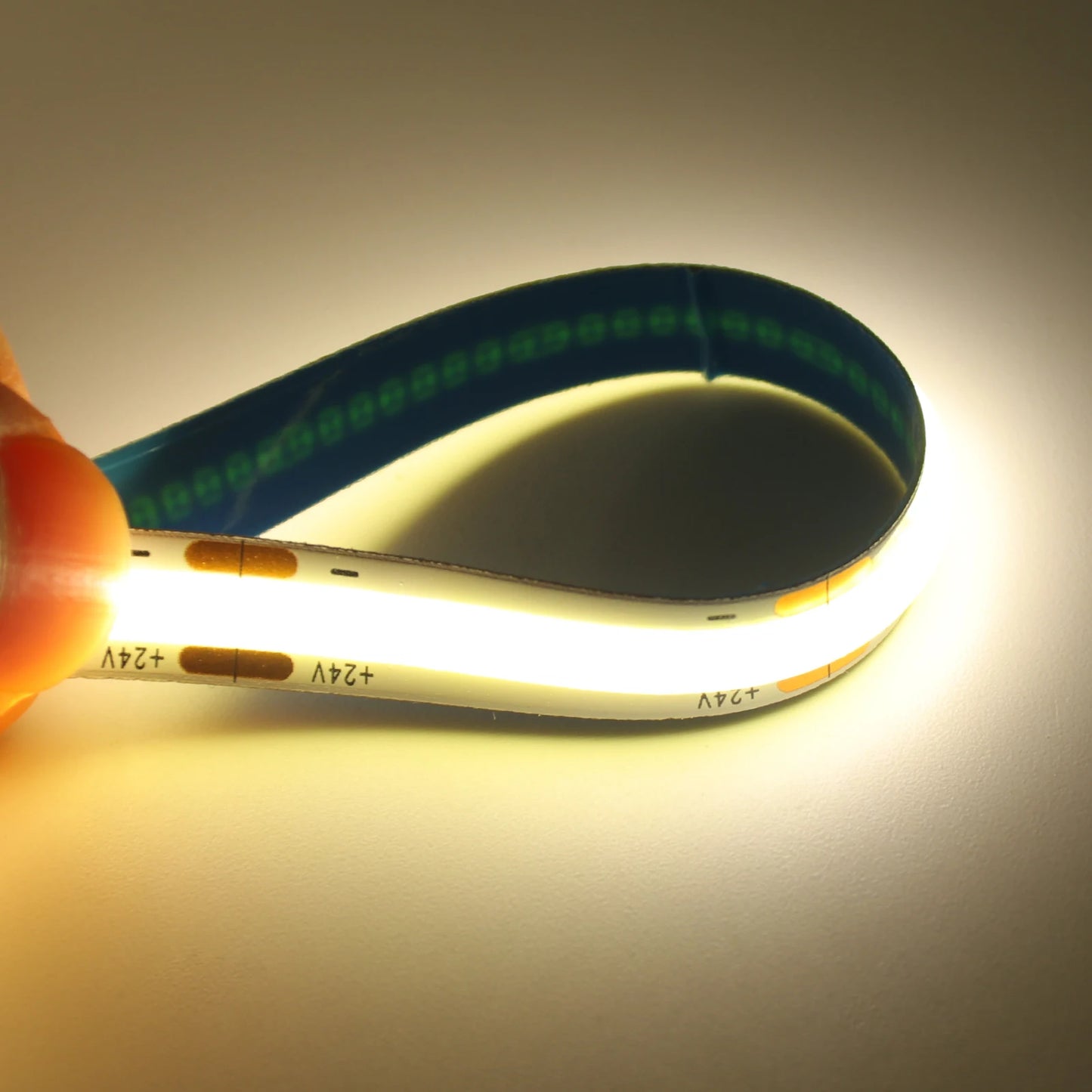 DC12 24V COB LED Strip Light 528Leds/m Flexible Tape