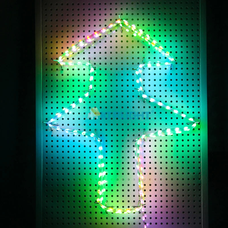 Transparent Wire 5V 3PIN WS2811 LED String Lights