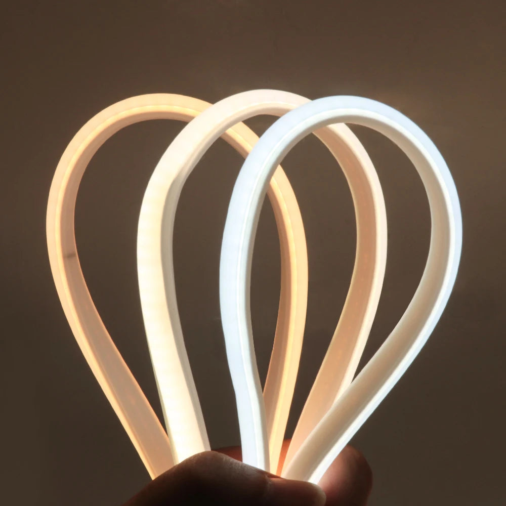 1/35M High Bright COB LED Strip Light 220V 288Leds Neon Strip