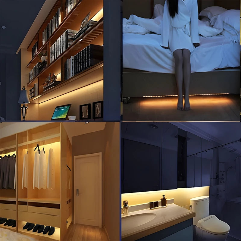 1M-5M LED Light Strip Motion Sensor LED Night Light