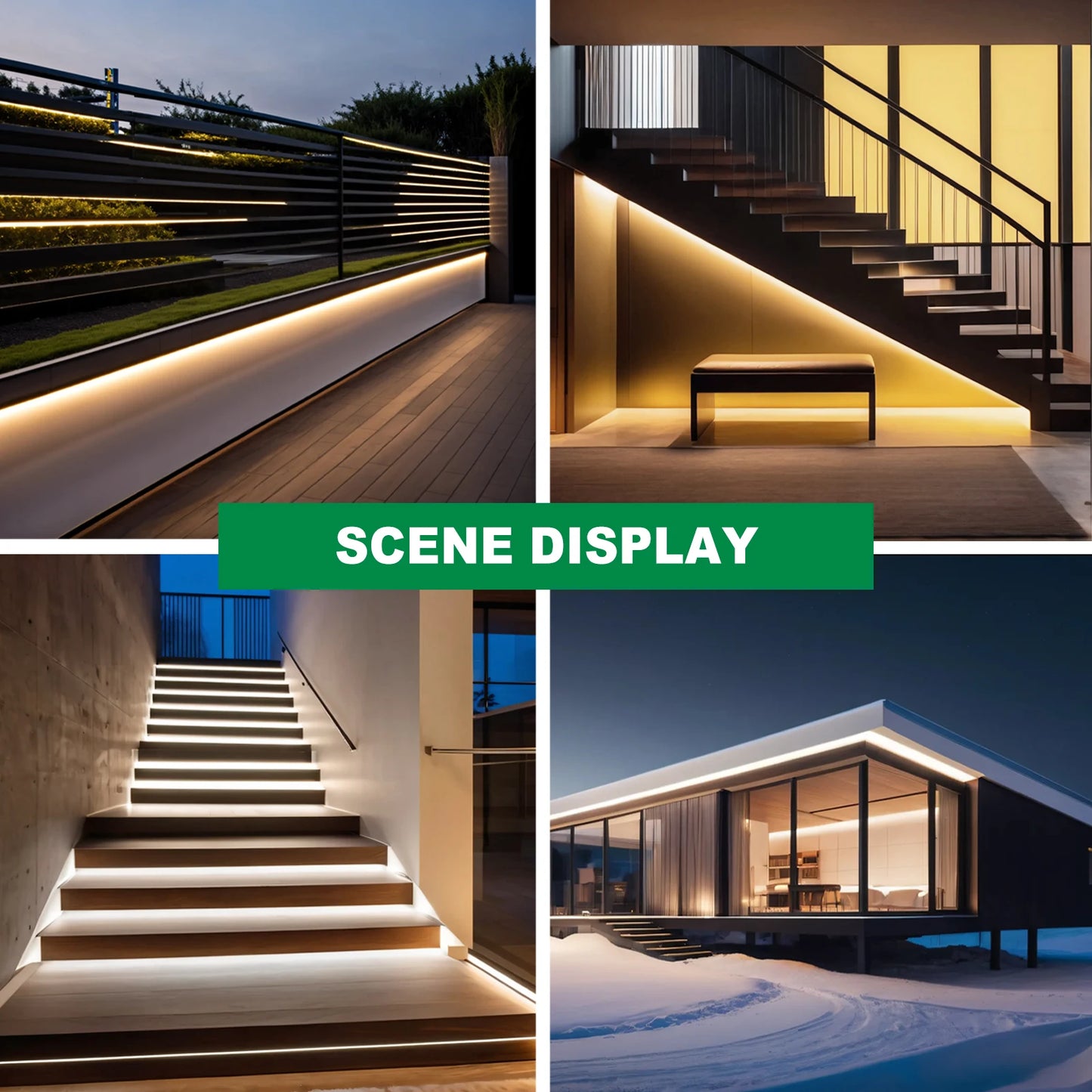 COB LED Strip Light Outdoor IP67 Waterproof Flexible LED Light