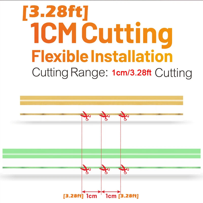 Battery Powered Led Strip Flexible Neon LED Strip Lights