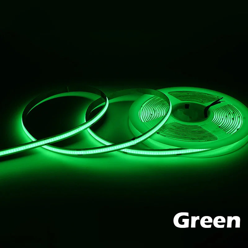 COB LED Strip Lights 320 480 LEDs Flexible 5mm 8mm FOB Tape Light