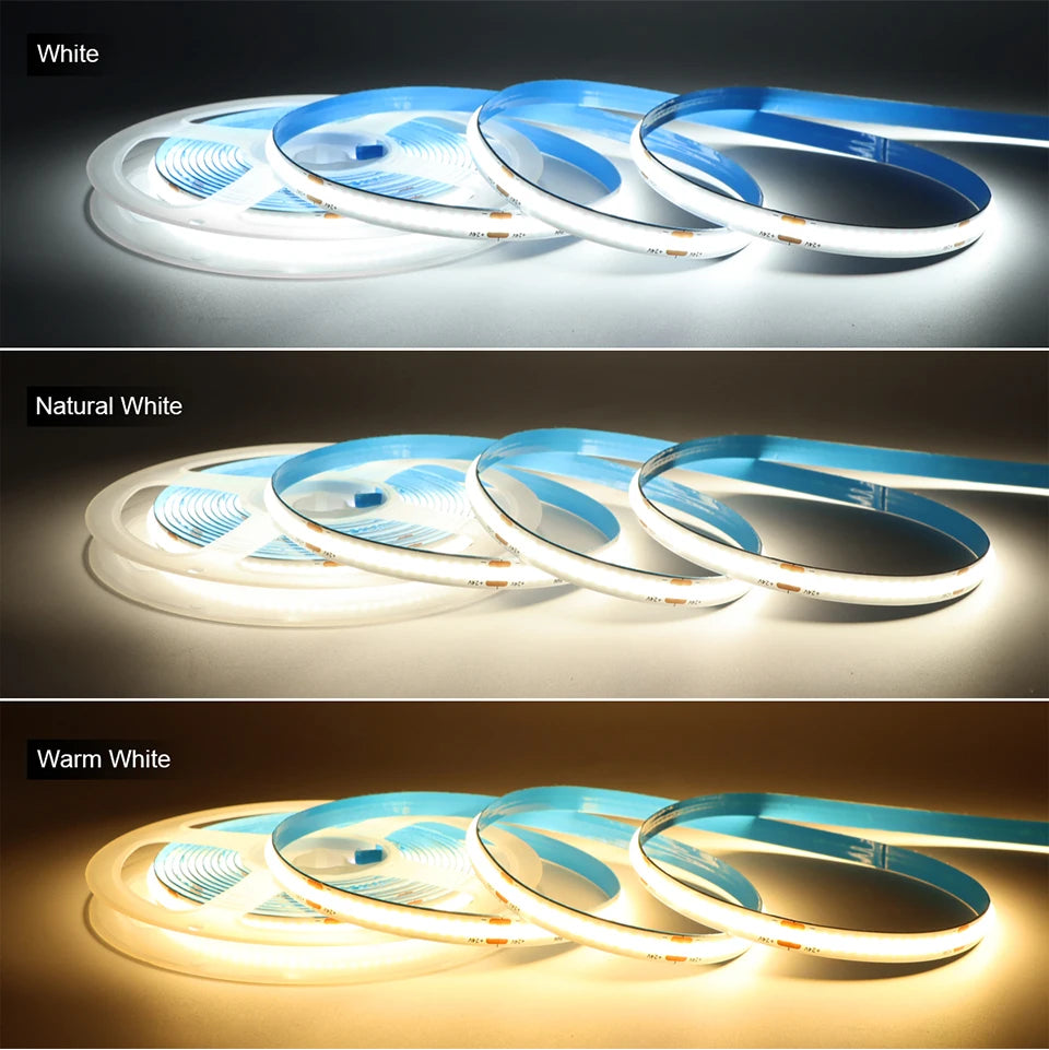 24V 10M Smart PIR Motion Sensor COB LED Strip Light
