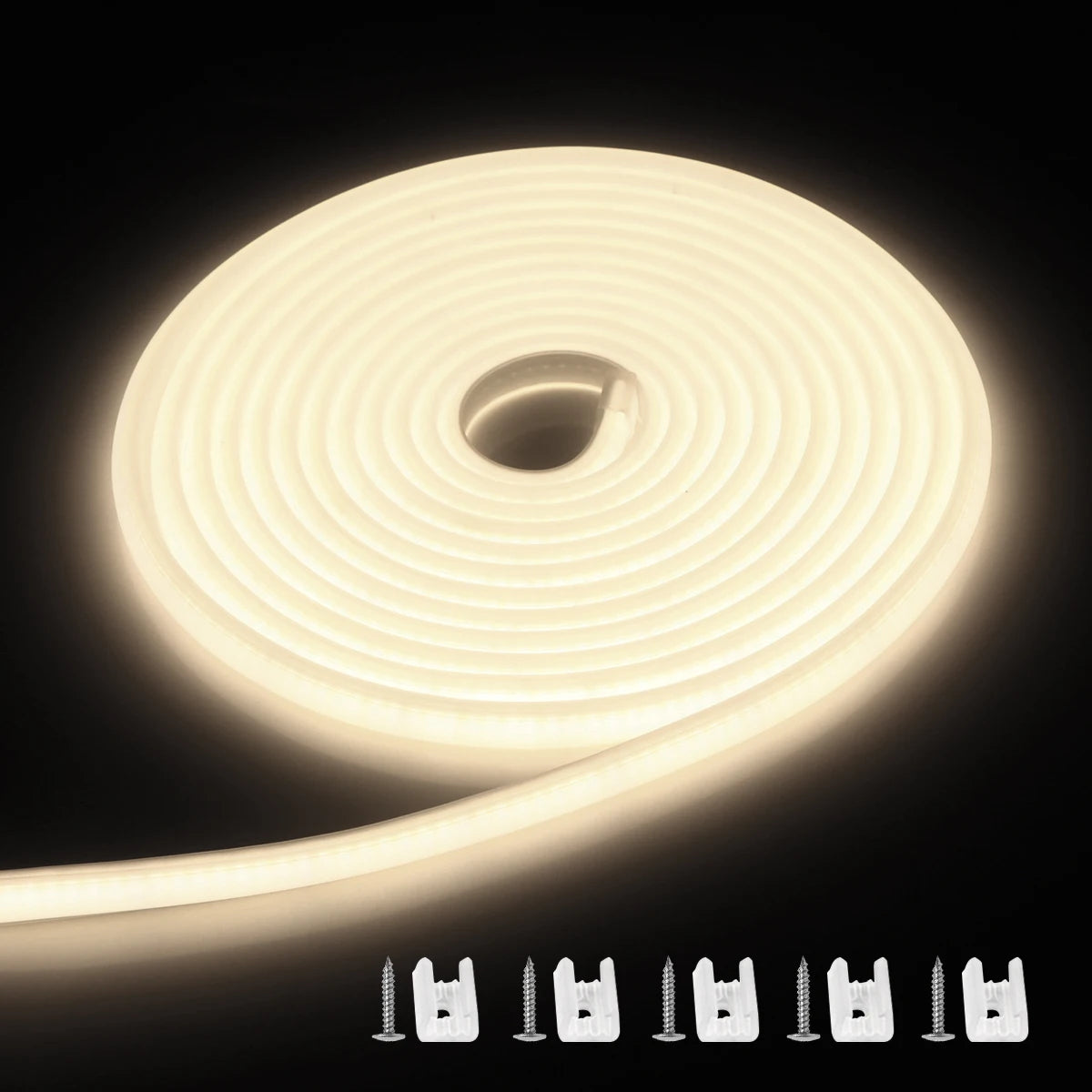 1M-35M 220V 110V COB LED Strip Light RA90 Super Bright