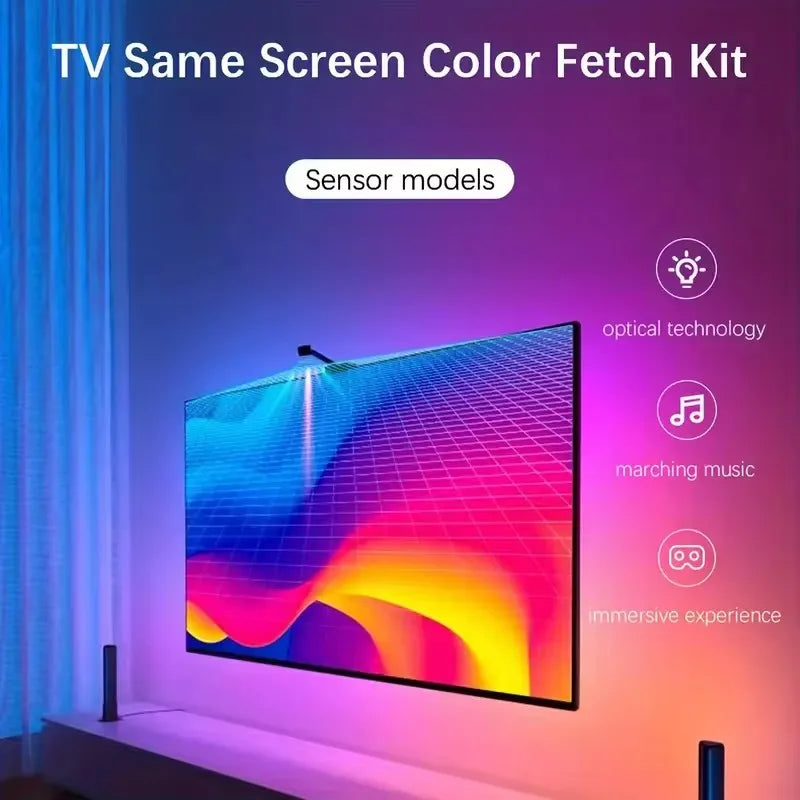 Immersion TV Backlights with Camera Smart Ambient TV Strip Light