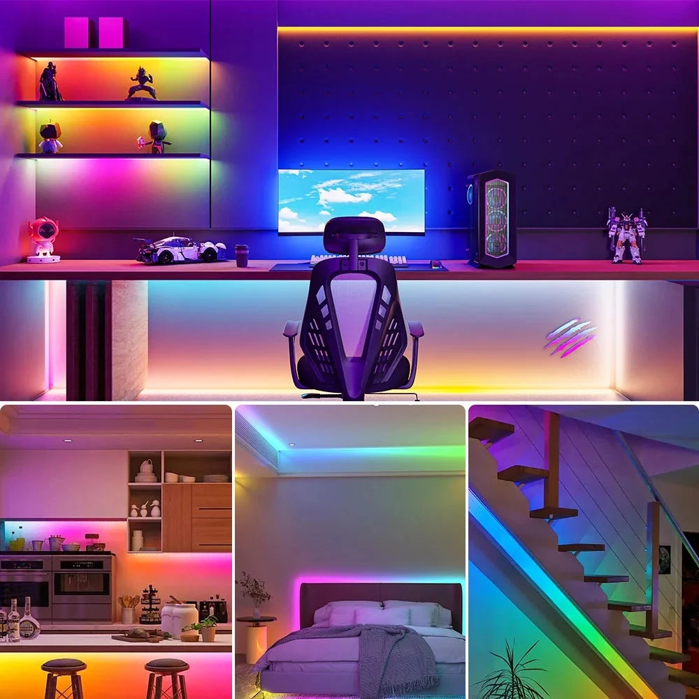 WS2812B DC5V Individually Addressable 5050 RGB Led Strip