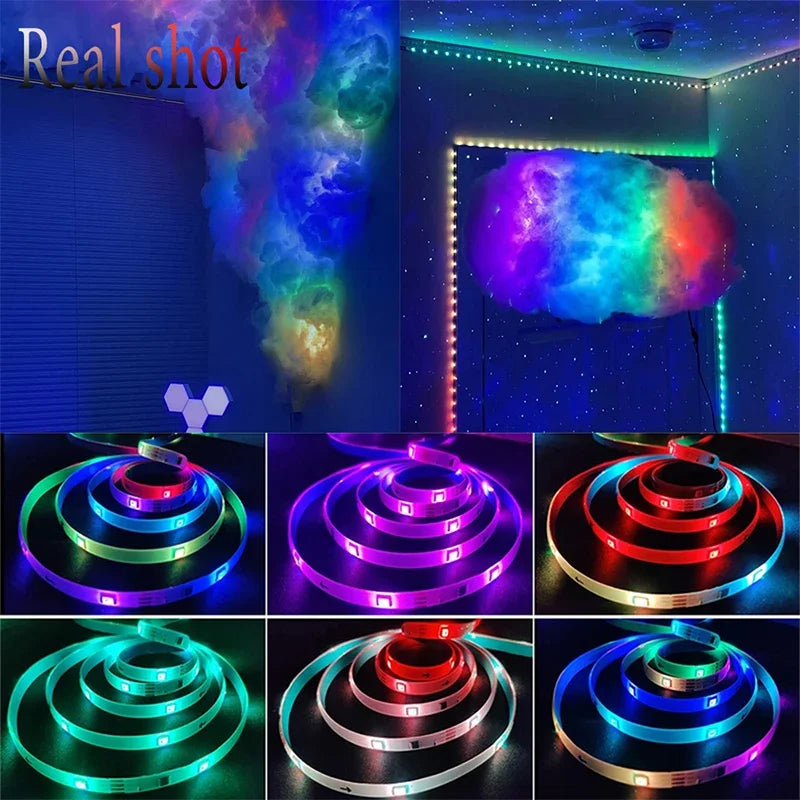 LED Strip RGB WS2812b Bluetooth App Remote Control Chasing
