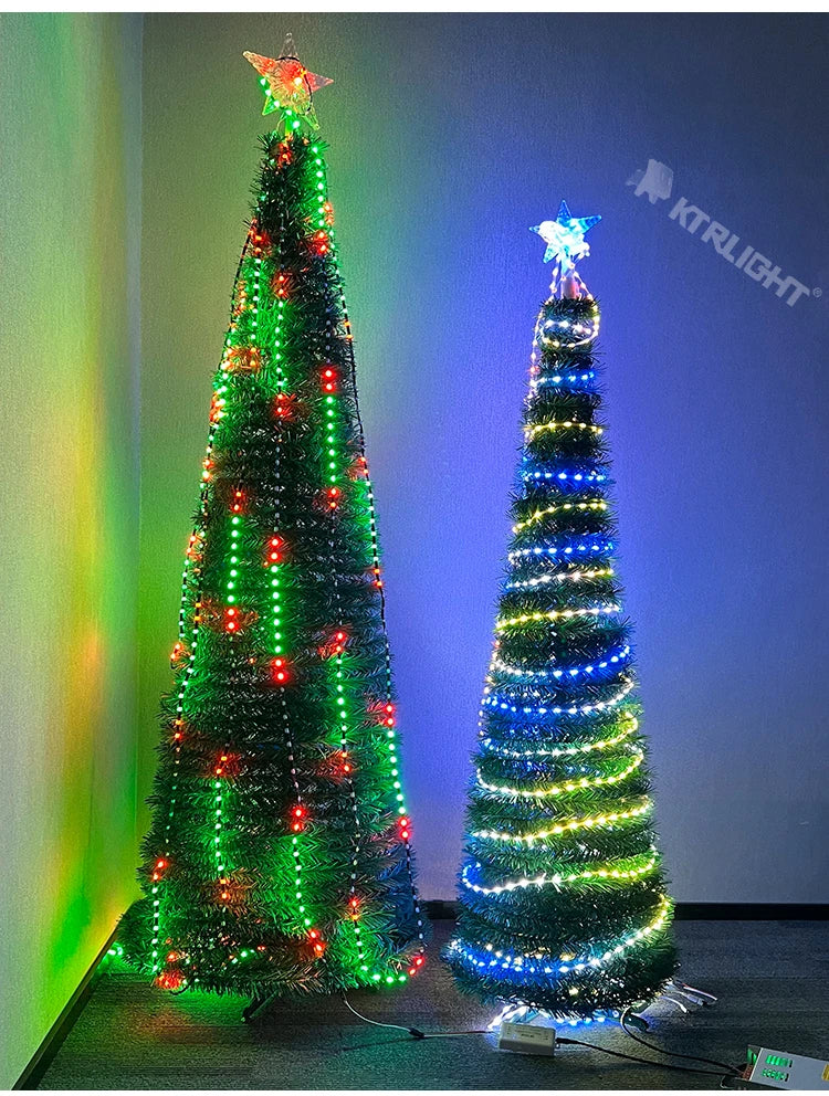 Transparent Wire 5V 3PIN WS2811 LED String Lights