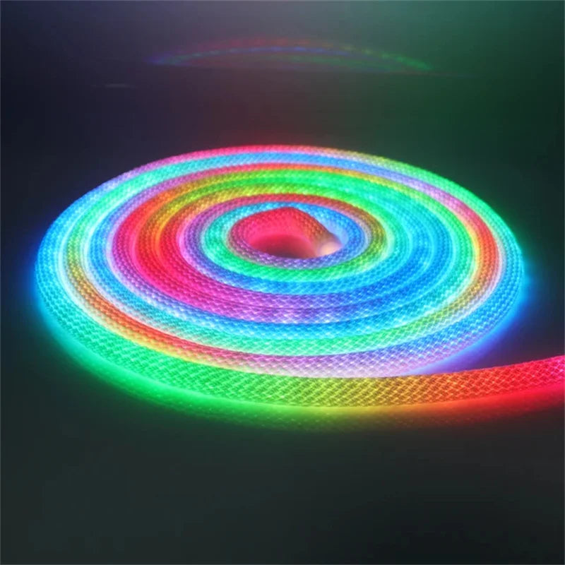 360 Degree Round Reticulate Neon LED Strip with Remote Control