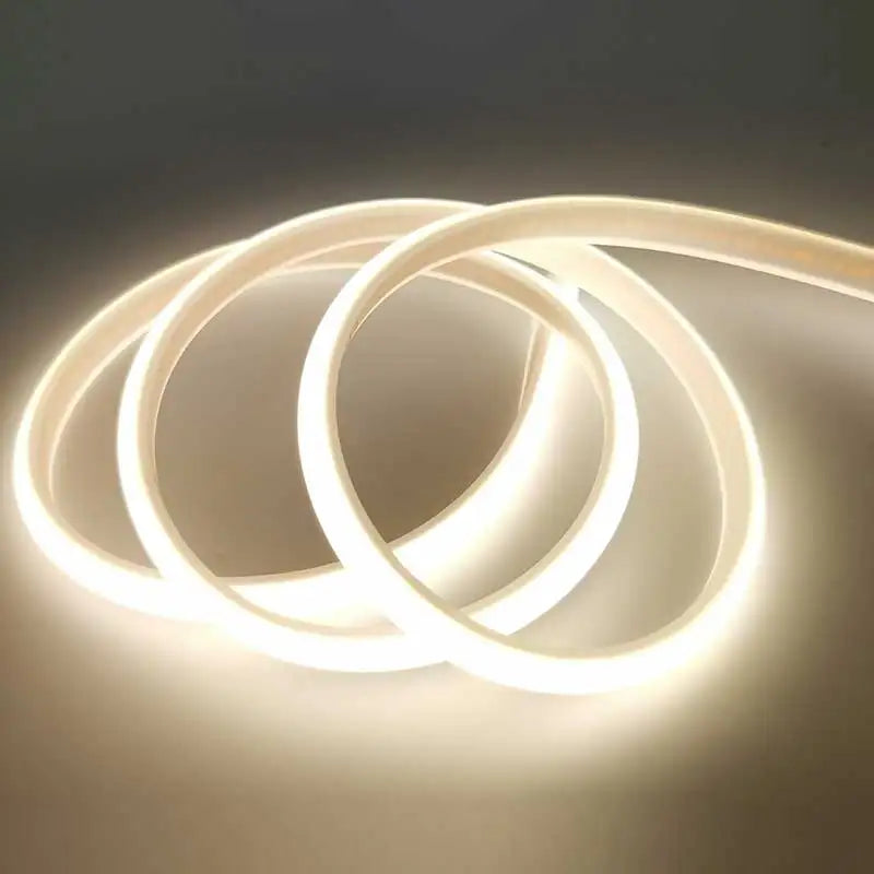 DC 24V COB Solar Neon Light Strips Flexible Lights Waterproof IP67