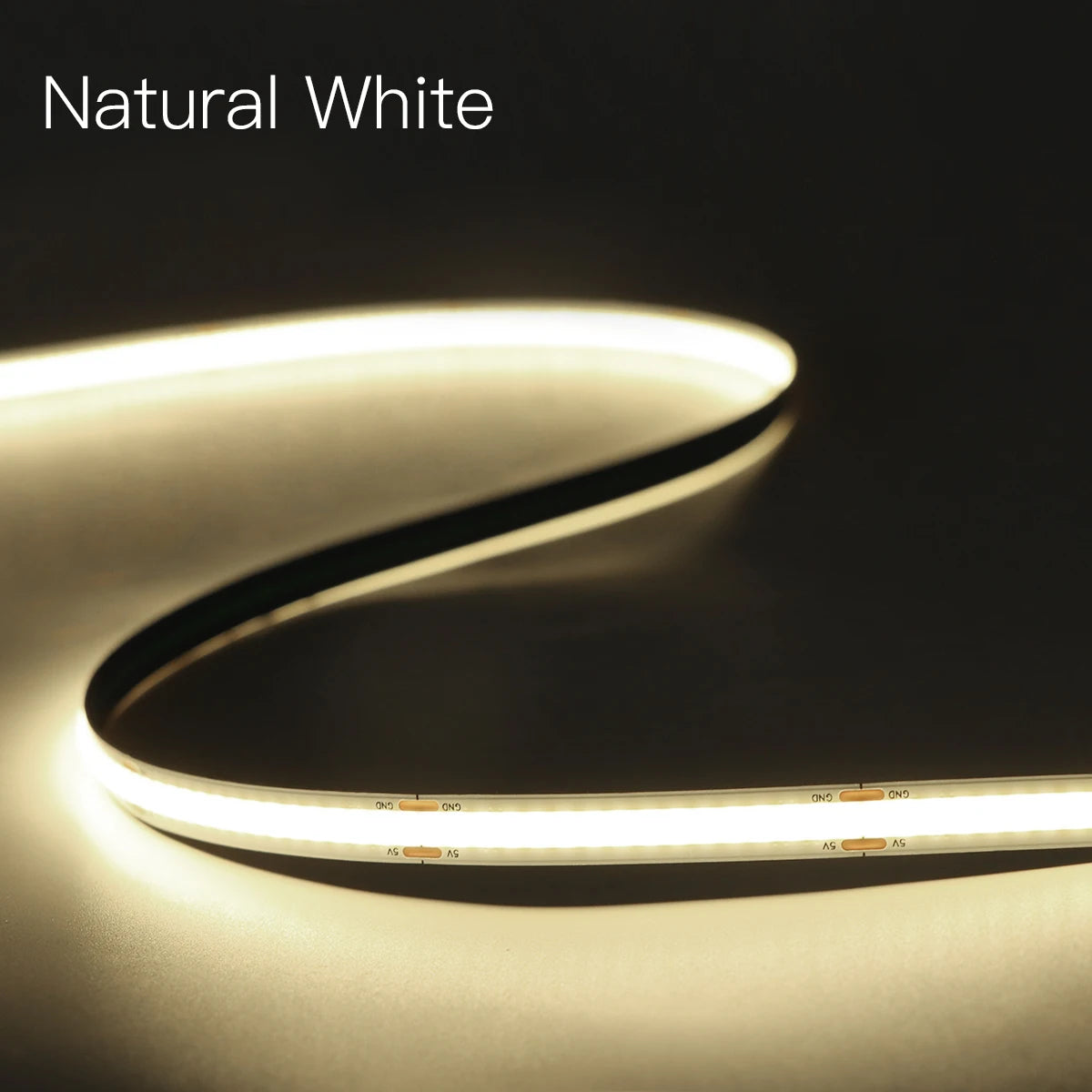 Flexible Led Strip Lighting 5V FOB USB COB LED Light Tape Penetrating Touch Switch Motion Sensor