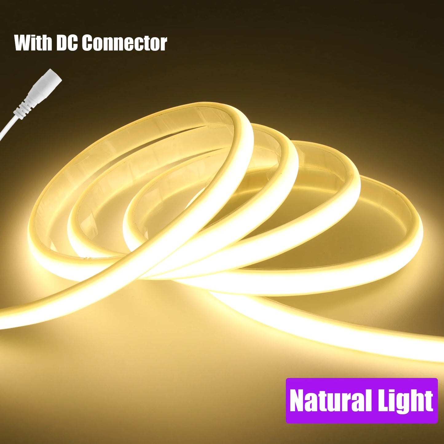 DC12V 24V COB Strip Waterproof Outdoor Home Decor LED