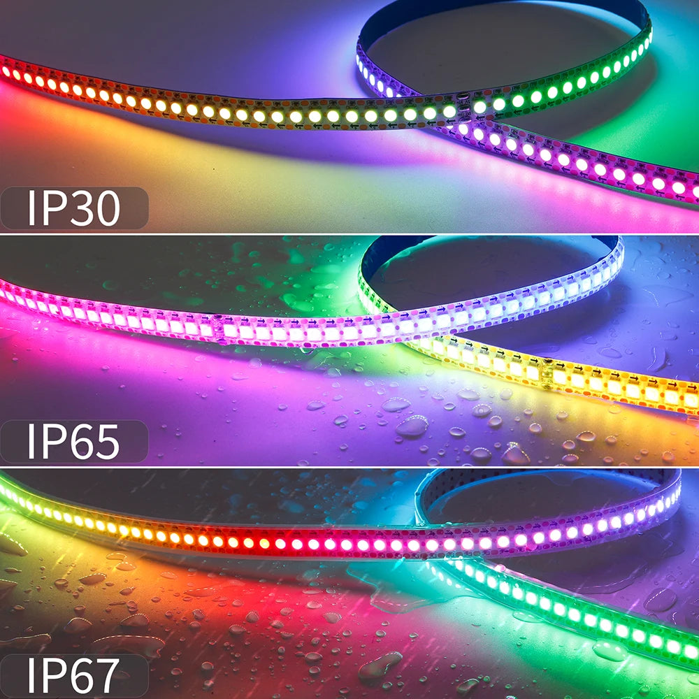 WS2812B DC5V Individually Addressable 5050 RGB Led Strip